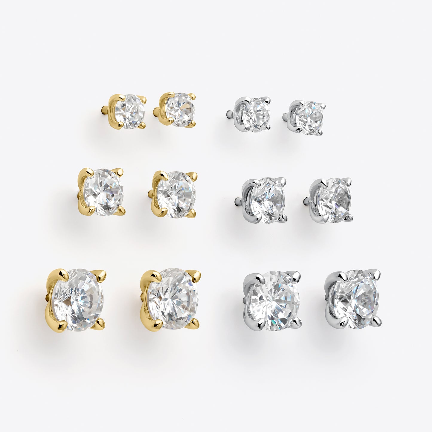 PENDIENTES ORO AMARILLO 18K Y DIAMANTES 0,50 CTS